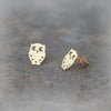 Cute Owl earrings in gold