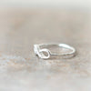 Infinity Ring in silver