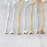 Initial Necklace A to Z