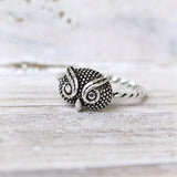 Sterling silver Owl Ring