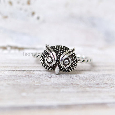 Personality Exquisite Owl Animal Ring Birthday Gift - Temu