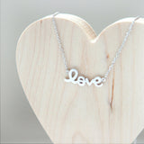 LOVE Necklace in silver
