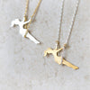 Girl on a Swing Necklace