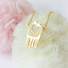 Twin Giraffe Necklace