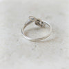 Treble Clef Ring in sterling silver