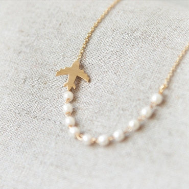 Three peas in a pod silver necklace