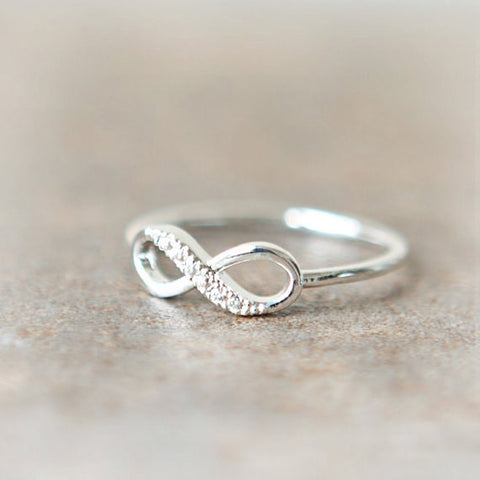 Treble Clef Ring in sterling silver