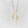 Two Open Circles Necklace