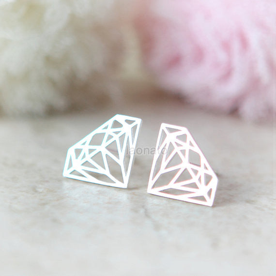 Diamond Shape Earrings