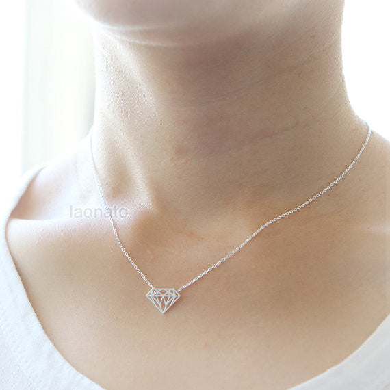 Diamond Shape Necklace