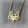 Flower Fox Necklace