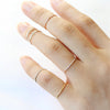 Slim Sterling silver Ring