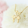 Heart Flamingos Necklace