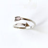 Personalized Arrow Ring in 925 sterling silver