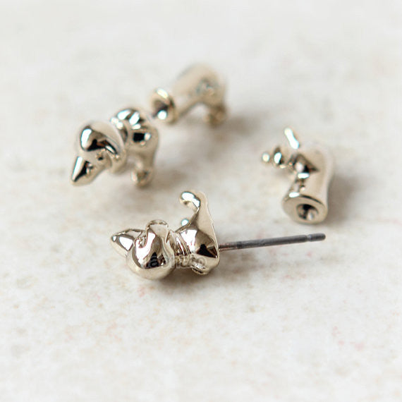Dachshund Fake guage Earrings