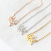Origami Crane Necklace