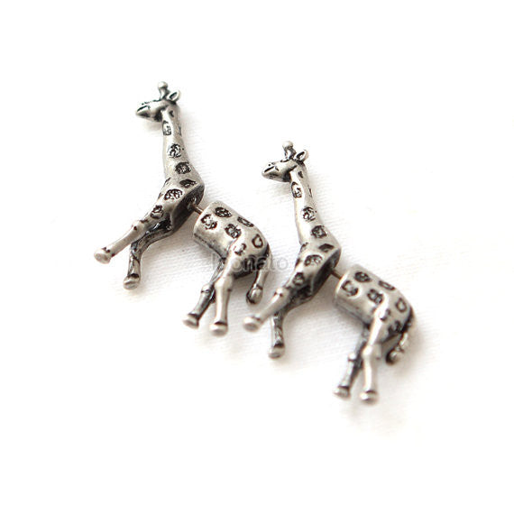 Giraffe Fake guage Earrings