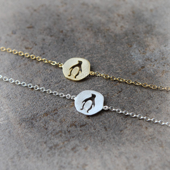 Cutout Penguin Bracelet