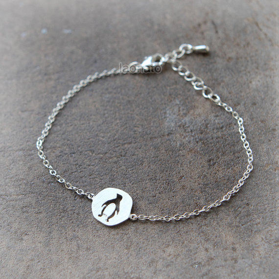 Cutout Penguin Bracelet