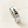 Personalized Vertical Lighthouse Ring in 925 sterling silver/ initials, date, words