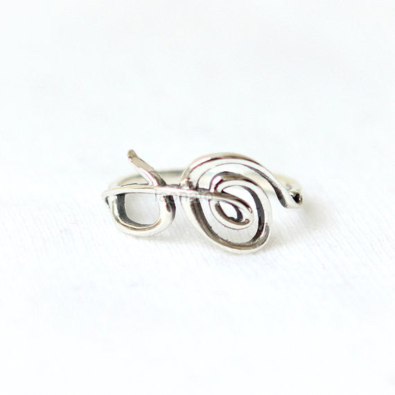 Hakuna Matata Symbol Ring in 925 sterling silver /No worries ring