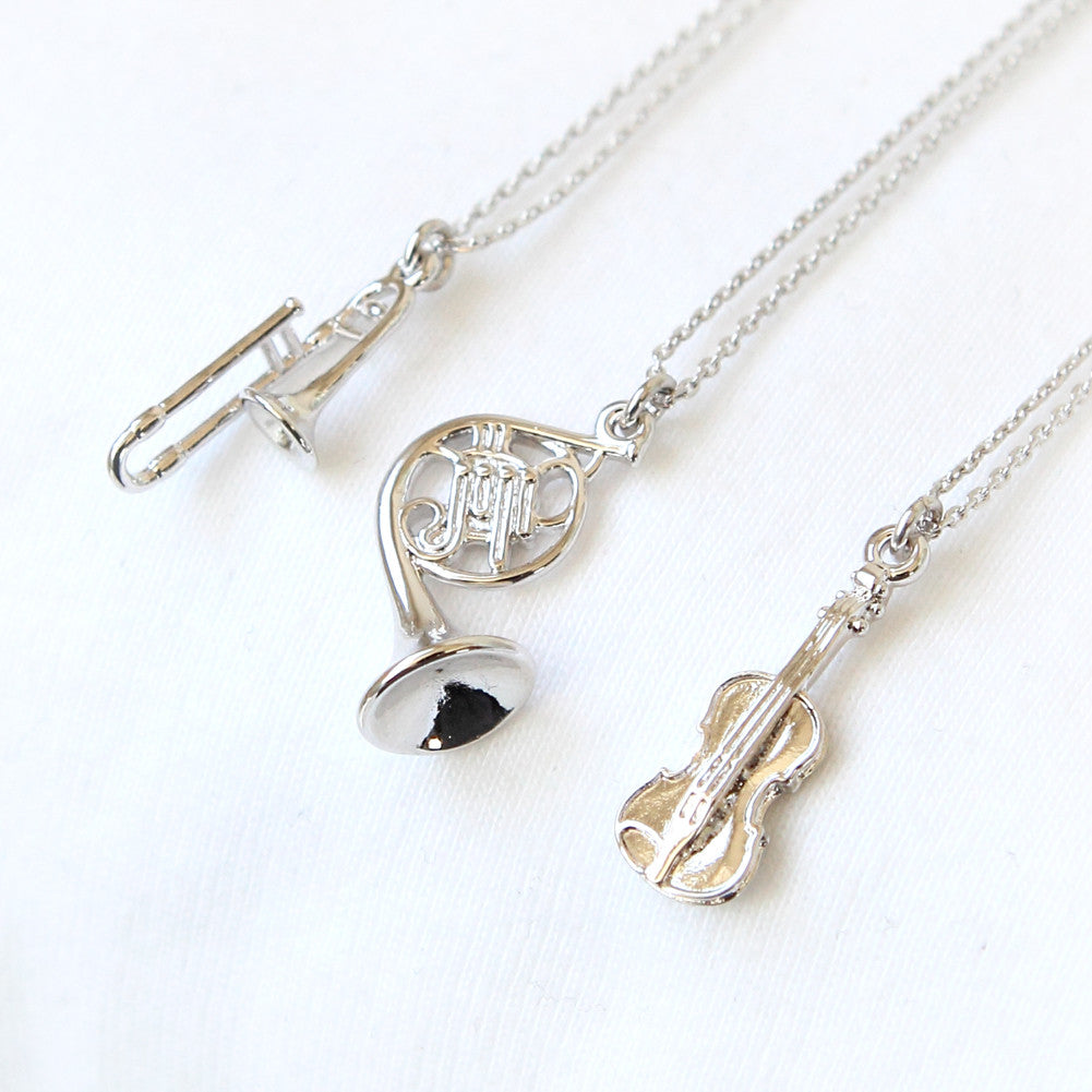 Musical Instrument Necklace
